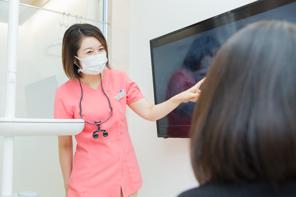 丁寧な説明を大切にしています