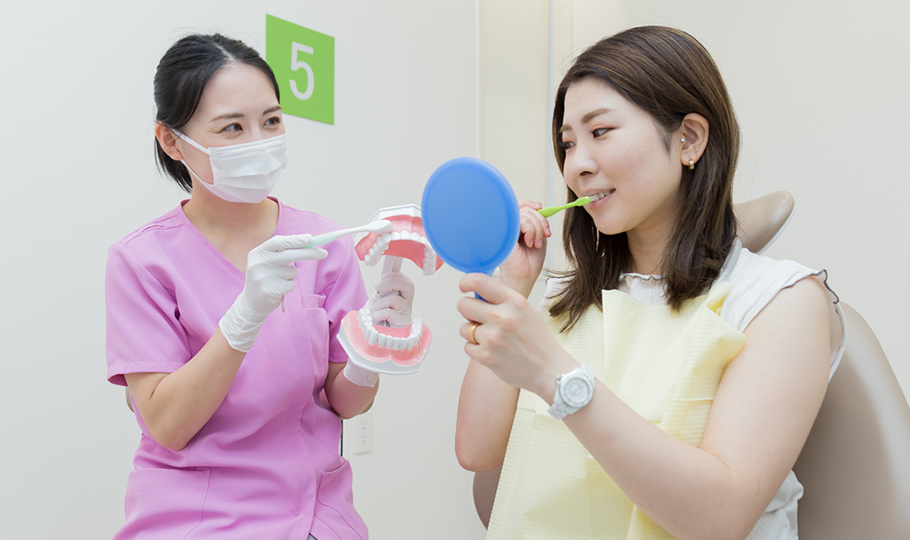 担当医・担当衛生士による一貫した診療