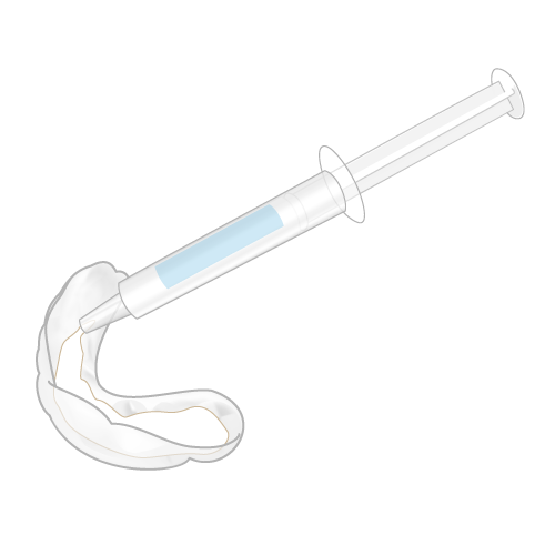 STEP3　マウスピース・薬剤のお渡しと使用説明