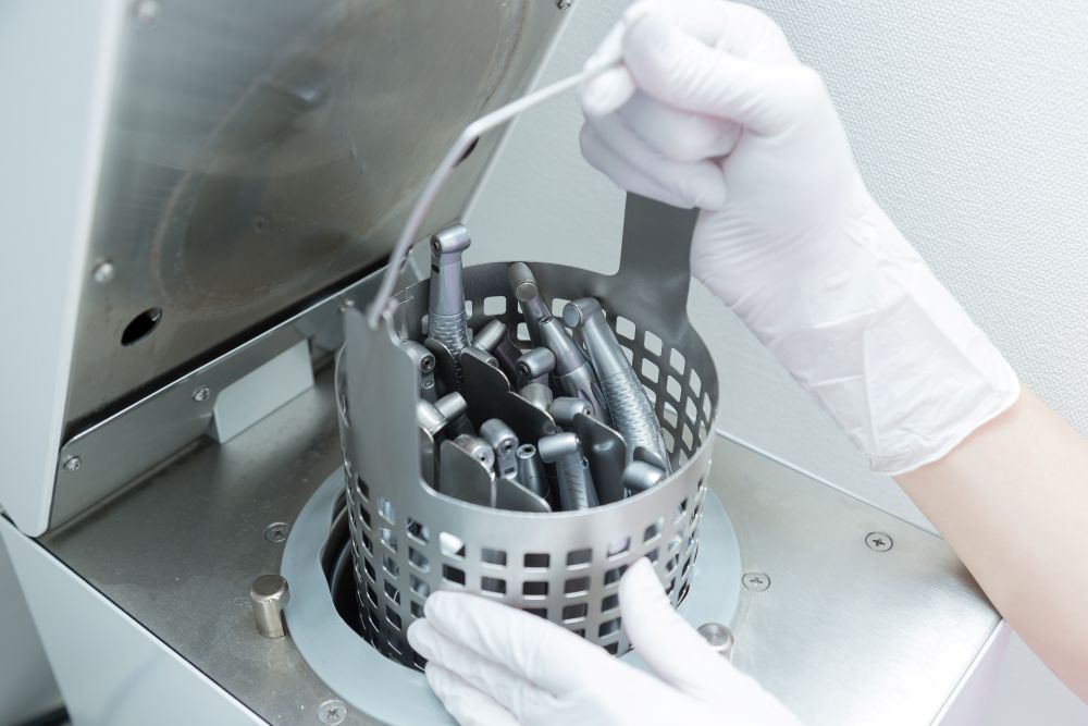 ハンドピース専用の滅菌器