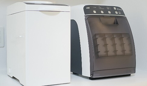 自動洗浄・注油システムの導入